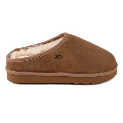 Ladies Kara Sheepskin Slipper Chestnut Extra Image 1